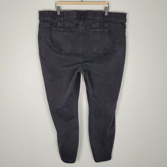 Torrid Bombshell Premium Stretch Skinny Jeans Black Size 24 - Picture 3 of 13